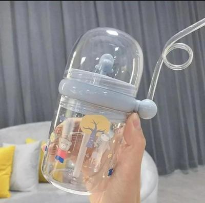 Kids Transparent Water Bottle 600ml (ABS Plastic)