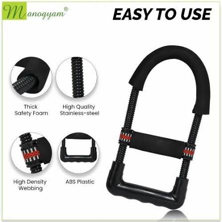 Spring Wrist Training Gripper for Forearm