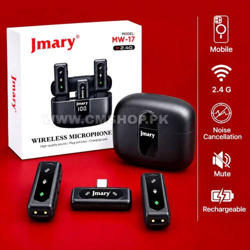 Jmary MW-17 2.4G Wireless Microphone for Mobile