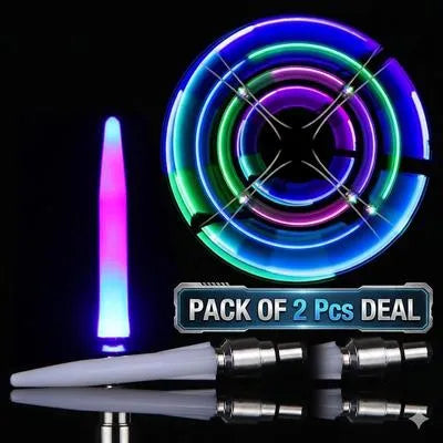 Motion Activated Multicolor Tire Valve Light
