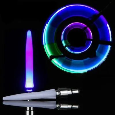 Motion Activated Multicolor Tire Valve Light