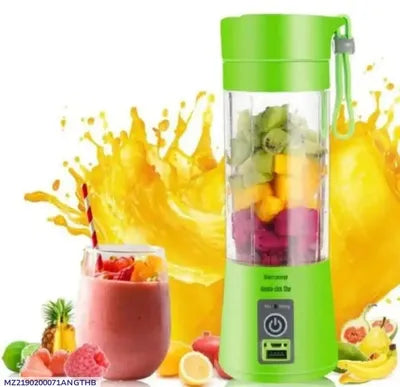 Portable USB Rechargeable Juice Blender (Blue)