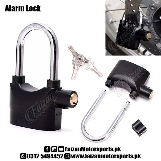 Anti Theft Alarm Lock