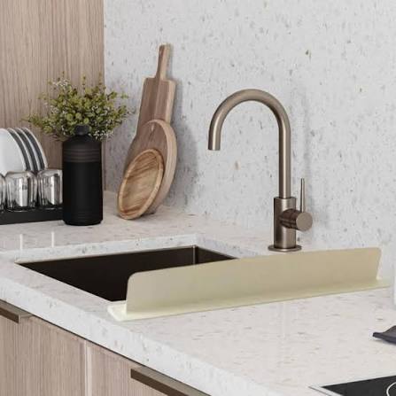 2 in 1 Kitchen Sink Splash Guard – Clothes & Floor Protector