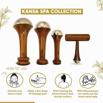 Kansa Wand – Facial & Foot Therapy (Imported)