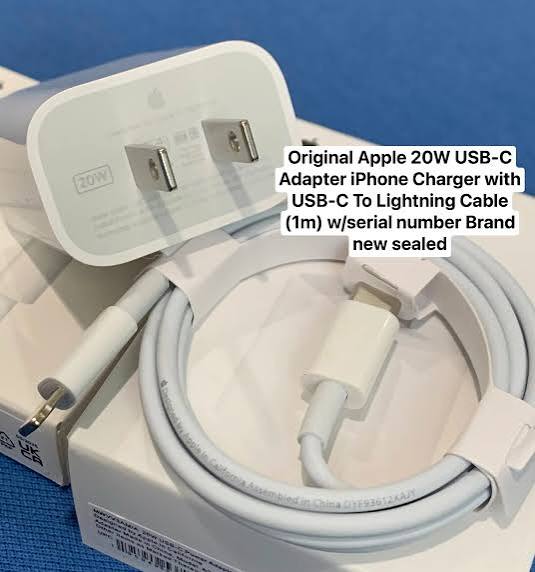 Apple Original 20W Charger (NFC) – UK Import