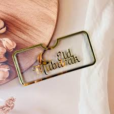 Eid Mubarak Envelopes – Acrylic & Wooden