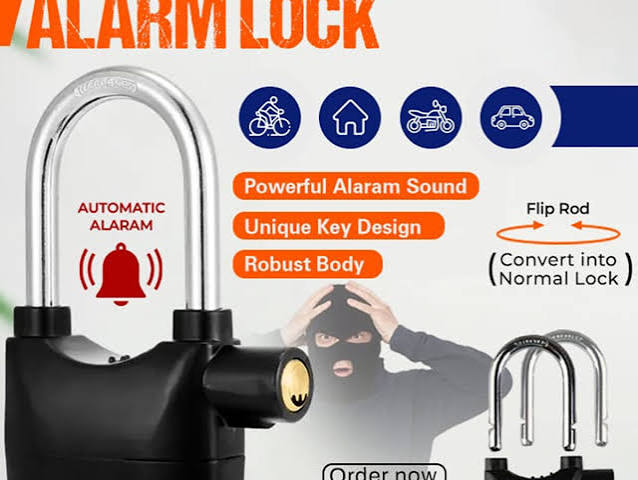 Anti Theft Alarm Lock