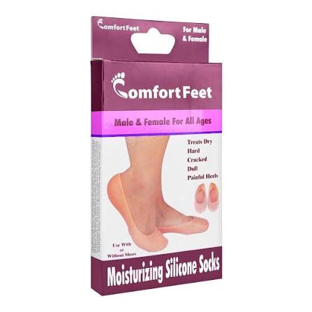 Silicon Moisturising Socks | With Box | 70 Gram