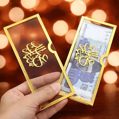 Eid Mubarak Envelopes – Acrylic & Wooden