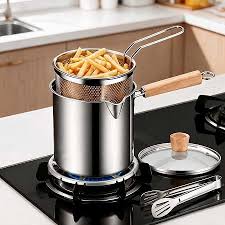 Multifunctional Deep Fryer – Stainless Steel – 1.2 L