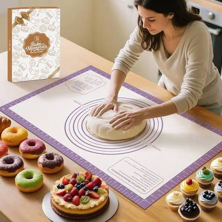 Large Silicone Roll Mat (Non-Stick Pastry Mat)