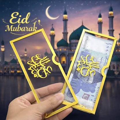 Eid Mubarak Envelopes – Acrylic & Wooden