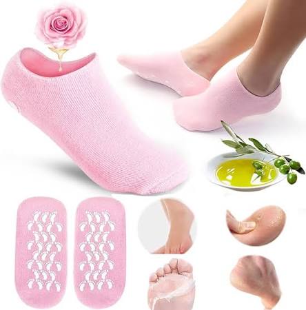 Silicon Moisturising Socks | With Box | 70 Gram