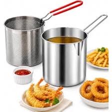 Multifunctional Deep Fryer – Stainless Steel – 1.2 L